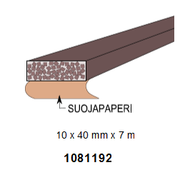 SOLUK.NAUHA 10x40 mm TARRAPINTA, EPDM - Image 2