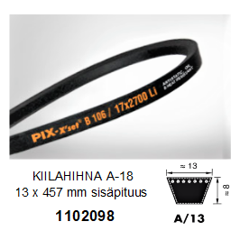 KIILAHIHNA A-18 / 13 x 457 mm Li - Image 3