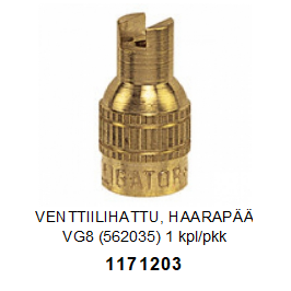 VENTTIILIHATTU, HAARAPÄÄ MAANSIIRTOK.