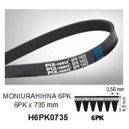 MONIURAHIHNA 6PK x 735