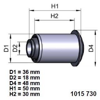 VOLVO ALATUKIV. HELA O.E. 683267