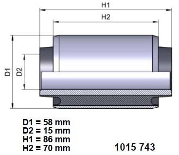 VOLVO TUKIVARREN HELA O.E. 1229165 - Image 2