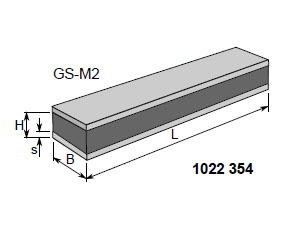 VAIMENNINKISKO GS-M2, 50 x 35 x 2.000 mm - Image 2