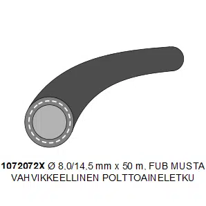 BENSIINILETKU Ø 8.0 mm x 50 m, 'FUB' - Image 2