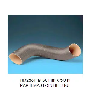 ILMASTOINTILETKU PAP Ø 60 mm x 5 m - Image 2
