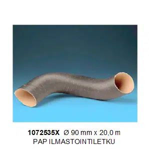ILMASTOINTILETKU PAP Ø 90 mm x 20 m - Image 2