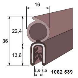MUOTONAUHA P-031, Ø 16 x H ~36 mm - Image 4