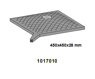 NOSTOTYYNY RUBENA SLK 14, 450 x 450 mm