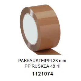 PAKKAUSTEIPPI 38 mm x 66 m, RUSKEA