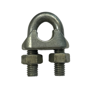 Vaijerilukko 10 mm / 3/8" DIN 741, sinkitty