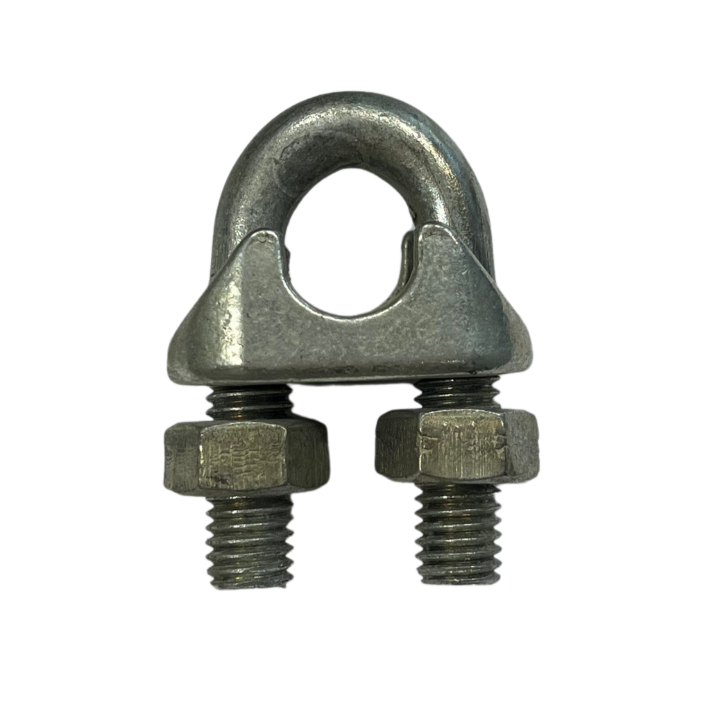 Vaijerilukko 10 mm / 3/8" DIN 741, sinkitty